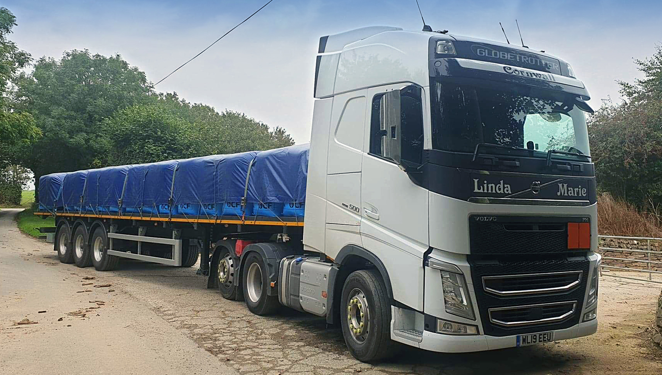 Cornish company lorries